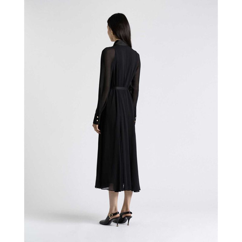 Cue Yoryu Georgette Shirt Dress image number 1
